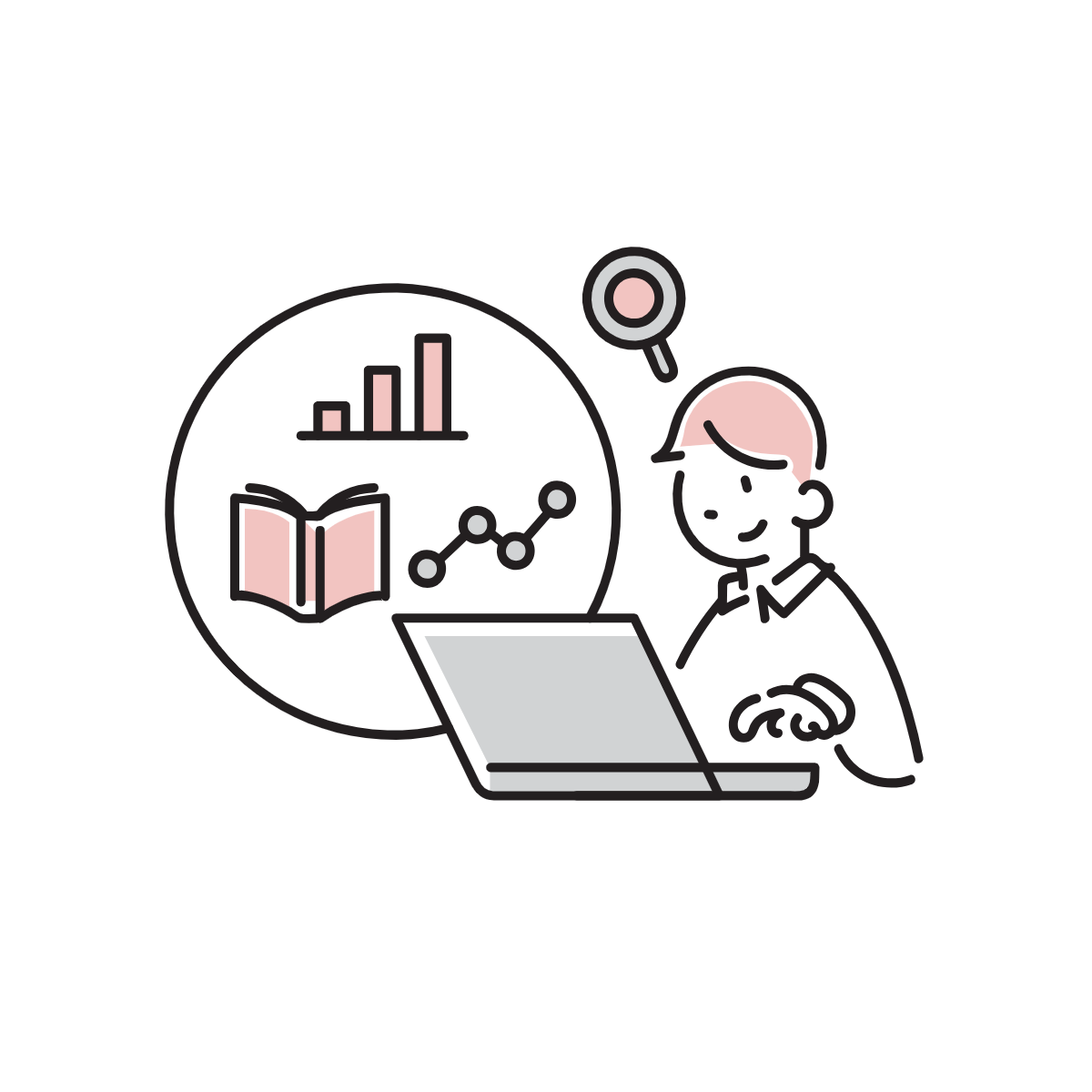 マーケティング担当者イラスト