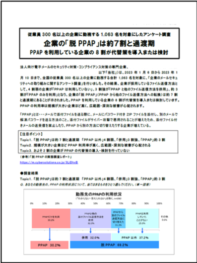 調査プレスリリース